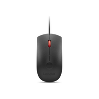 Lenovo Fingerprint Biometric USB Mouse Gen3 | Wired | USB-A | Black/Red | 4Y51S24029