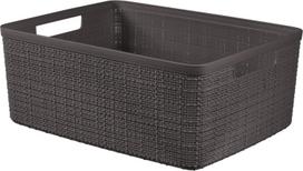 Krepšys Curver Jute, 12 l, pilka, 360 x 280 x 150 mm