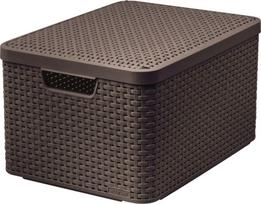 Daiktadėžė Curver 205861, ruda, 445 x 330 x 248 mm