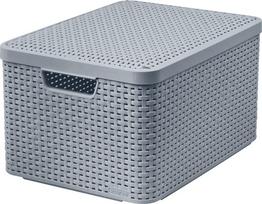 Daiktadėžė Curver Style, 30 l, pilka, 440 x 330 x 240 mm