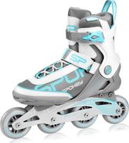Riedučiai Spokey Prime Pro 926969, balti/pilki/šviesiai mėlyni, 37
