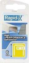 Kabės Rapid 40109519, 10.6x6 mm, tipas 13, 1650 vnt.