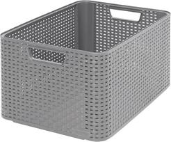 daiktadeze curver - Daiktadėžė Curver Style, 30 l, pilka, 430 x 320 x 230 mm - 1 nuotrauka