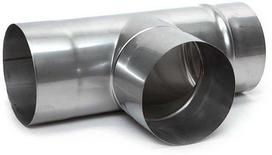 kaminas 130 - Kamino trišakis Wadex 107, D130 mm 90° - 1 nuotrauka