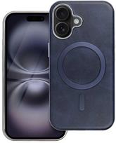 GENTLEMAN MAG COVER dėklas suderinamas su MagSafe Apple iPhone 16e (SE 4 2025) Mėlynas (Navy)