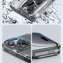 magnetinis deklas iphone 16 pro max - Nillkin "TPU PRO Magnetic Cover iPhone 16" Transparent - 3 nuotrauka
