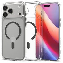 iphone telefonai - Spigen Ultra Hybrid MagSafe Case Apple iPhone 17 Pro Max - Skaidrus Grafitas (Clear Graphite) - 1 nuotrauka