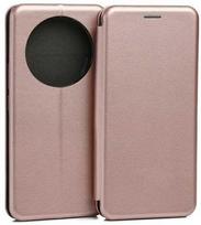 Beline Book Magnetic Case Honor Magic7 Lite Rožinė-Auksinė (Rose Gold)