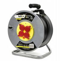 Keltin K00233, 50m, 3x2.5mm², Ilgiklis su 4 lizdais (Extension Cord)