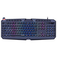 gaming klaviatura - Speedlink keyboard Ludicium RGB Rainbow US (SL-670004-BK-US) - 1 nuotrauka