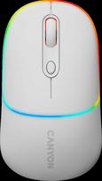 tyli pelyte - CANYON mouse MW-26 LCD Silent Dual Mode Wireless Violet | CNS-CMSW26V - 1 nuotrauka
