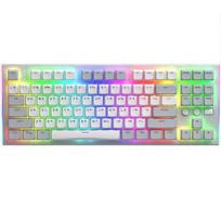 Hator HTK561UA Gravity TKL, Laidinė, Žaidimams, Balta (White)