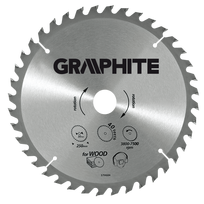 Graphite Pjovimo diskas 165x30mm 30T (57H654)