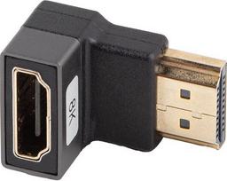 Lanberg HDMI 2.1 Adapteris 8K kampinis sidabrinis (Silver)