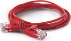 Wantec 25m Cat. 6A U/UTP tinklo kabelis RJ45 Vyras Raudona (Red)