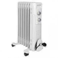 alyvos sildytuvas - Clatronic Slimline RA 3735, 1500 W, Balta (White) - 1 nuotrauka