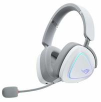zaidimu ausines - ASUS ROG Delta II Baltos (White) - 1 nuotrauka
