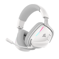 belaides zaidimu ausines - Corsair VOID WIRELESS v2 Žaidimams Baltos (White) - 1 nuotrauka
