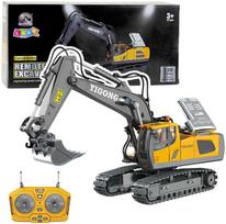 Lean Toys RC ekskavatorius Yigong 1:20 Geltonas (Yellow)