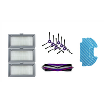 Midea | Spare Parts Kit: 6x Side Brush, 1x Main Brush, 3x HEPA Filter, 2x Mopping Cloth for I5C | 12175000A43598