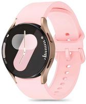 samsung galaxy watch fe - Tech-Protect watch strap Silicone Samsung Galaxy Watch4/5/5 Pro/6/7/FE, baby pink | 5906302313488 - 1 nuotrauka