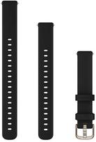 Garmin watch strap Lily 2 Silicone, black | 010-13302-02