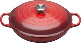 Le Creuset Ketaus seklus puodas 30 cm, 3.5 l, raudonas (Cherry Red)