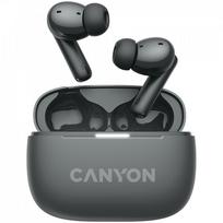 bluetooth ausines anc - CANYON headset OnGo TWS-10 ANC+ENC Grey | CNS-TWS10BK - 1 nuotrauka