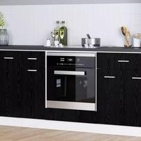 vidaXL Orkaitės spintelė Juoda ąžuolo 60x46x81.5 cm (Black Oak)
