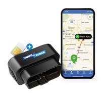 gps trackeris - YUKAtrack YTOBD2GPS GPS sekiklis Juodas (Black) - 1 nuotrauka