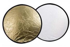 Linkstar reflector 30cm 2in1, golden/silver (R-30GS) | 8718127057556