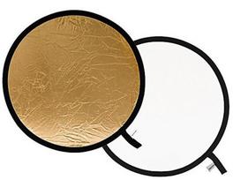 Manfrotto reflector 75cm, gold/white (LA-3041) | LL LR3041
