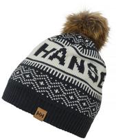 Kepurė HELLY HANSEN - Champow Beanie 67451-597 Mėlyna/Balta (Blue/White)