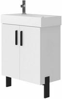 Vonios spintelė MANHATTAN MH-55, balta (White)