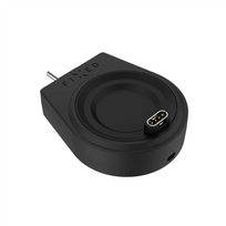 usb c pakrovejas - Fixed | Charging USB-C adapter FIXED for smartwatch Garmin Fenix ​​5/6/7/7X/8, Epix, Venu 2/3/3S, Vívoactive 3/4/5 | FIXDW-GA-BK - 1 nuotrauka