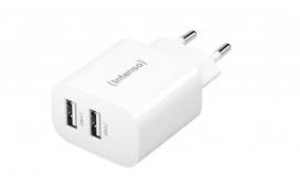 2 usb power adapteris - POWER ADAPTER 2XUSB-A/7802412 INTENSO - 1 nuotrauka