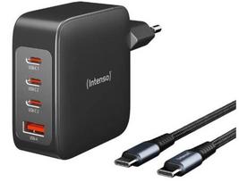usb a usb c pakrovejas - POWER ADAPTER USB-A/USB-C 140W/7814010 INTENSO - 1 nuotrauka