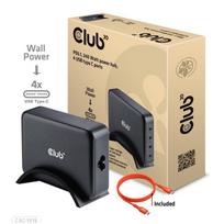 usb c pakrovejas - MOBILE CHARGER 4PORT/GAN 240W CAC-1918 CLUB3D - 1 nuotrauka
