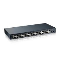 tinklo komutatoriai - ZYXEL GS1900-48 V2, 48-PORT GBE L2 SMART SWITCH, RACKMOUNT | GS1900-48-EU0102F - 1 nuotrauka