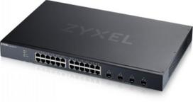 tinklo sakotuvas 24 - ZYXEL XGS1935-28, 28 PORT LITE-L3 SMART MANAGED SWITCH, 24X GIGABIT COPPER AND 4X 10G SFP , HYBRID MODE, STANDALONE OR NEBULAFLEX CLOUD | XGS1935-28-EU0101F - 1 nuotrauka