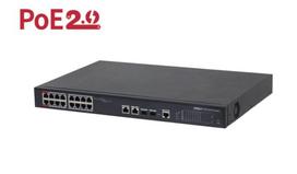tinklo komutatoriai - Switch|DAHUA|Type L2|Desktop/pedestal|90 Watts|PFS4218-16ET-240-V3 - 1 nuotrauka