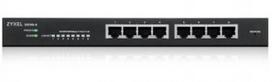 switch 8 port gigabit - ZYXEL GS1915-8, 8-PORT GBE SMART SWITCH, HYBRID MODE, STANDALONE OR NEBULAFLEX CLOUD, DESKTOP, FANLESS | GS1915-8-EU0101F - 1 nuotrauka