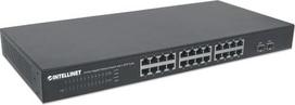 sakotuvas 10 - INTELLINET 561044 24-Port Gigabit Switch - 5 nuotrauka
