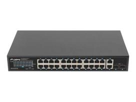 tinklo komutatorius poe - LANBERG switch PoE  24x 1GB 2x SFP 360W | RSGE-24P-2GE-2S-360 - 1 nuotrauka