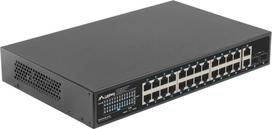 poe sakotuvas - LANBERG switch PoE  24x 1GB 2x SFP 250W | RSGE-24P-2GE-2S-250 - 3 nuotrauka