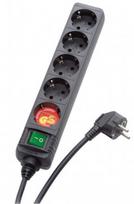 cable extension - Vivanco extension cable 5 slots 1.4m (27017) - 1 nuotrauka