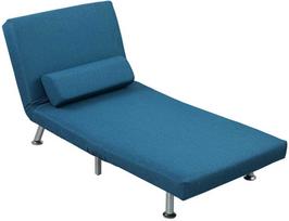 miegamasis fotelis pigu - Fotelis HOMCOM Miegamasis krėslas, mėlynas (Blue) - 1 nuotrauka