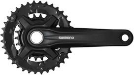 Priekinis žvaigždžių blokas Shimano ACERA FC-MT210-2, 36-22T, 175mm, Juodas (Black)