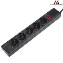 ilgintuvas 1,5m - Maclean Power Strip MCE219 1.5m Black - 3 nuotrauka