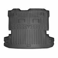 Guminis bagažinės kilimėlis Stingray MITSUBISHI Pajero Wagon IV V80 2006-2021 (5 iš 7 vietų) Juodas (Black)